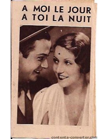 À moi le jour, à toi la nuit