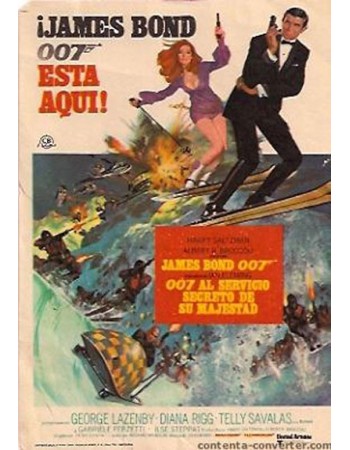ON HER MAJESTYS SECRET SERVICE