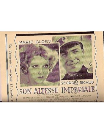 SON ALTESSE IMPERIALE