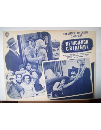 THEY MADE ME A CRIMINAL