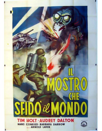 THE MONSTER WHO CHALLENGED THE WORLD