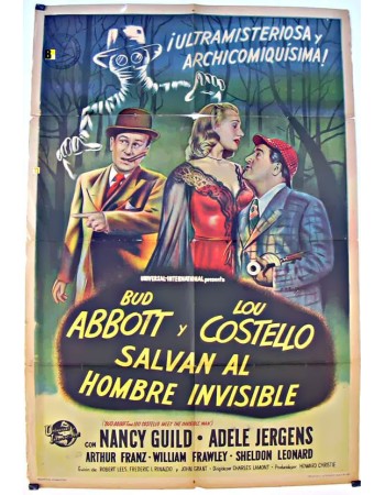 ABBOTT & COSTELLO MEET THE INVISIBLE MAN