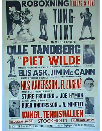 Olle Tandberg vs Piet Wilde