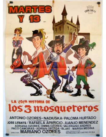 LA LOCA HISTORIA DE LOS 3 MOSQUETEROS