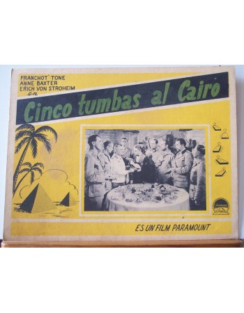 FIVE GRAVES TO CAIRO