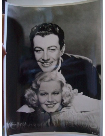 ROBERT TAYLOR Y JEAN HARLOW