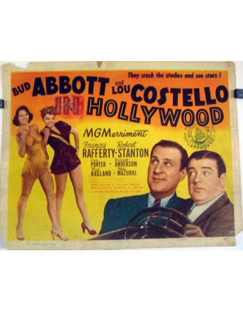 BUD ABBOTT AND LOU COSTELLO IN HOLLYWOOD