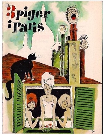 Tre piger i Paris