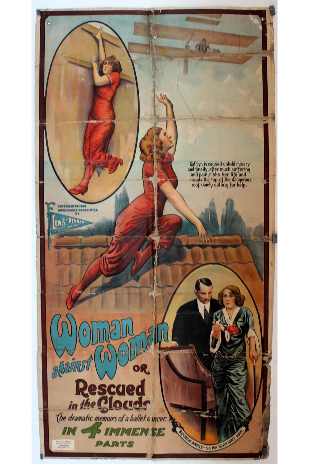 Woman Against Woman or Rescued in the Clouds