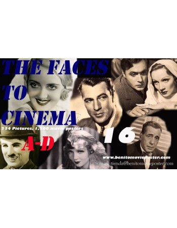 16 PDF-Book Vol I - THE FACES OF CINEMA /1. 234 PHOTOS. 1,500 MOVIE POSTER