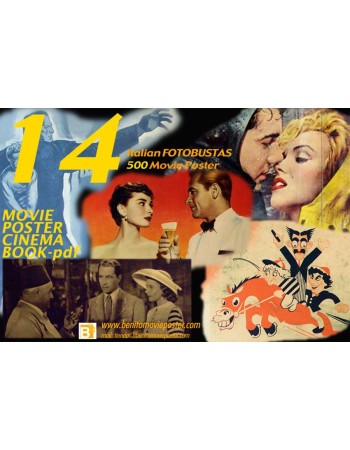 14 PDF-Book ITALIAN FOTOBUSTAS. 500 MOVIE POSTER