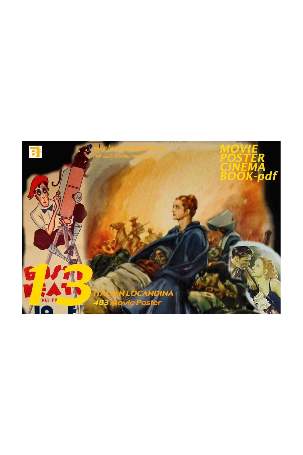 13 PDF-Book ITALIAN LOCANDINAS. 483 MOVIE POSTER