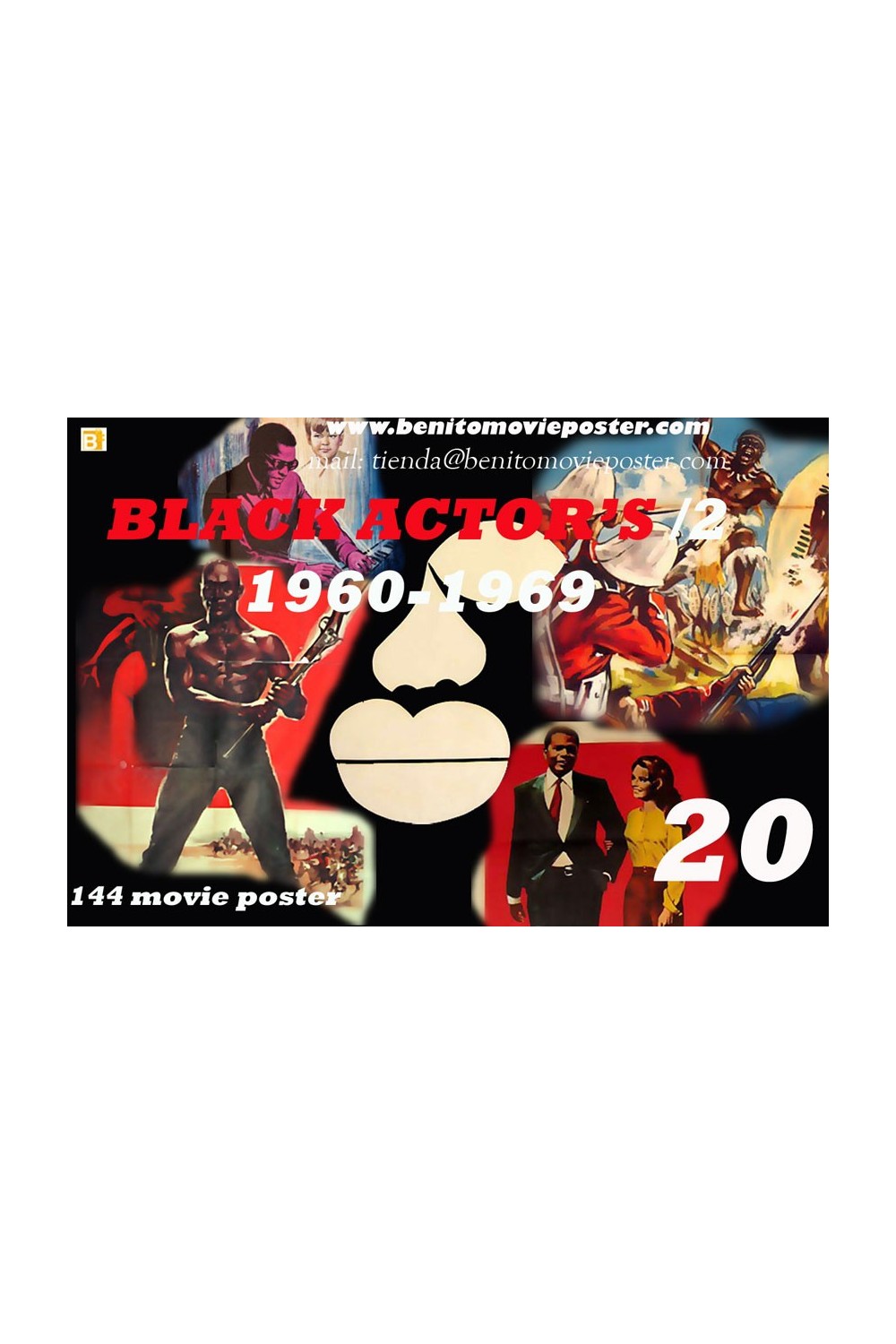 20 PDF-Book Vol II - BLACK ACTORS 144 movie poster.