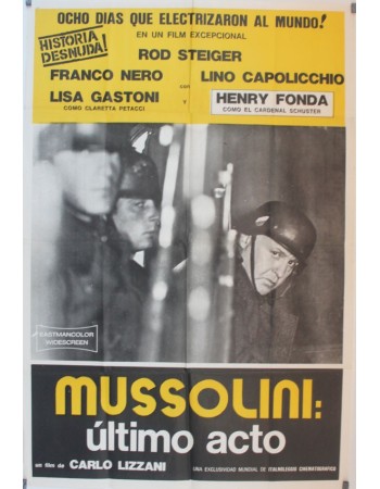 Mussolini: último acto