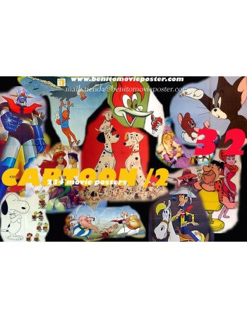 32 -Book CARTOON /2. 234 MOVIE POSTER