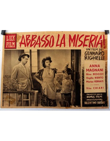 ABBASSO LA MISERIA