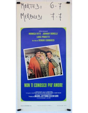 NON TI CONOSCO PIU AMORE