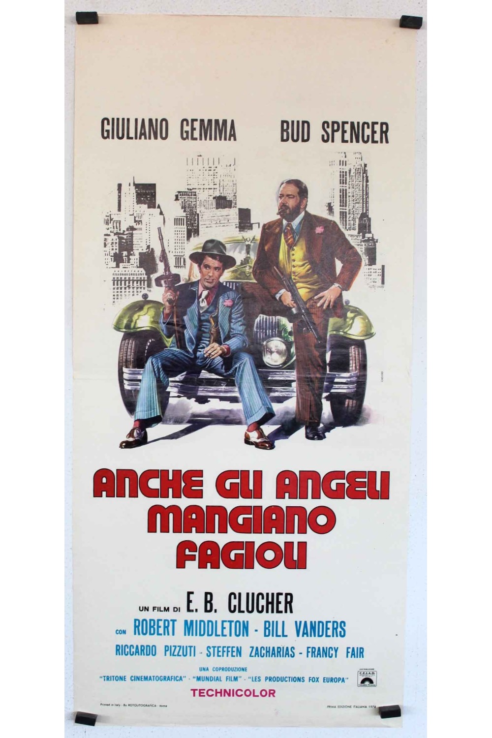 ANCHE GLI ANGELI MANGIANO FAGIOLI