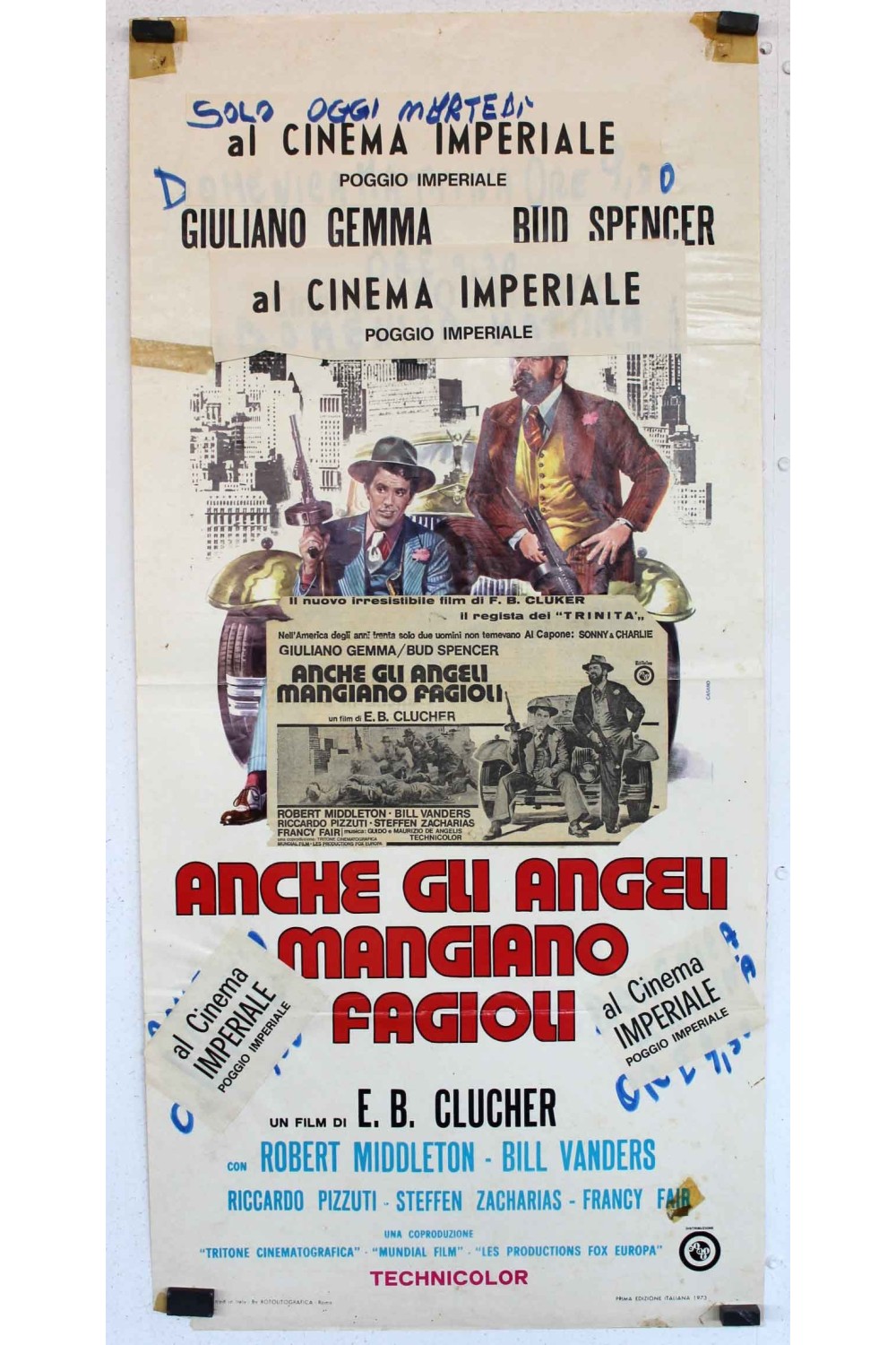 ANCHE GLI ANGELI MANGIANO FAGIOLI