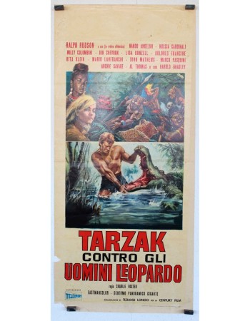TARZAK CONTRO GLI UOMINI LEOPARDO