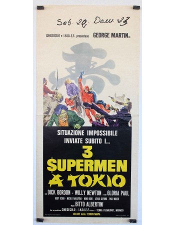 TRE SUPERMEN A TOKIO