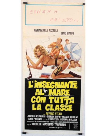 LINSEGNANTE AL MARE CON TUTTA LA CLASSE