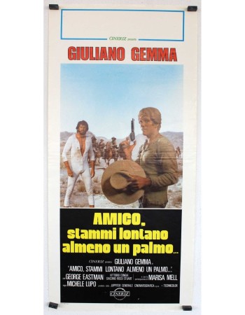 AMICO, STAMMI LONTANO ALMENO UN PALMO