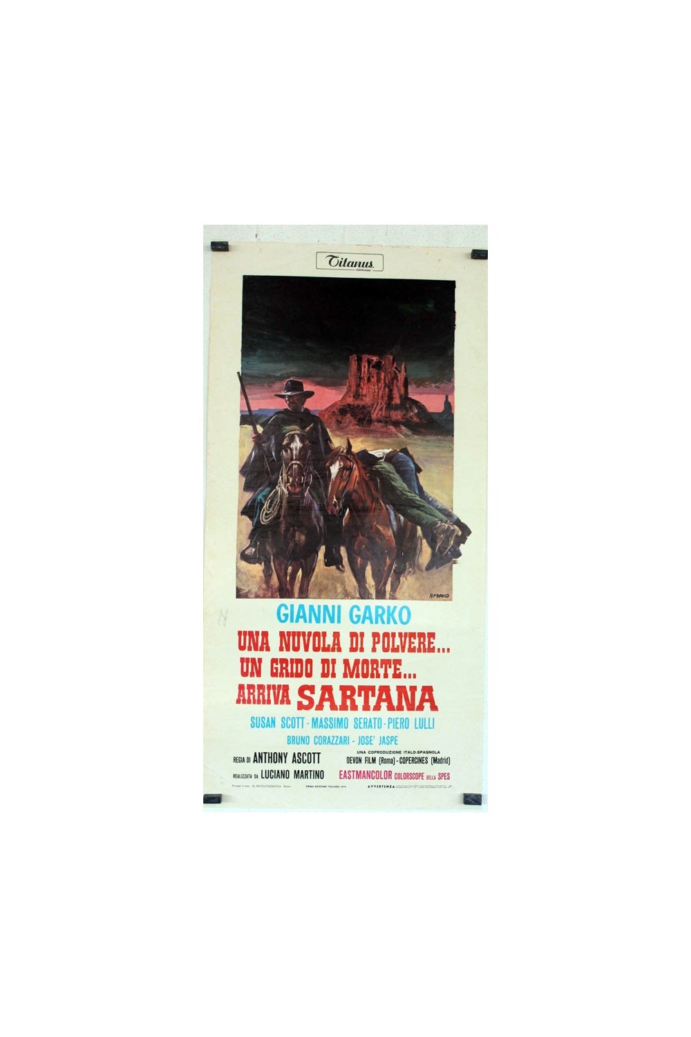 UNA NUVOLA DI POLVERE... UN GRIDO DI MORTE... ARRIVA SARTANA