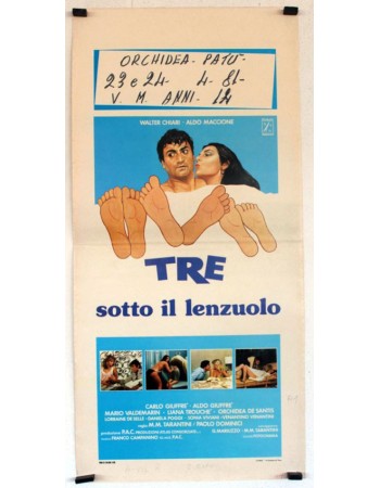 TRE SOTTO IL LENZUOLO
