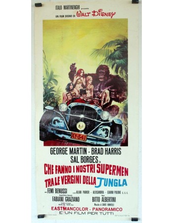 CHE FANNO I NOSTRI SUPERMEN TRA LE VERGINI DELLA JUNGLA