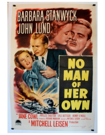 NO MAN OF HER OWN