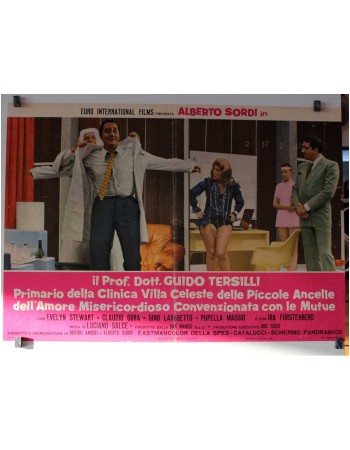 IL PROF. DOTT. GUIDO TERSILLI, PRIMARIO DELLA CLINICA VILLA CELESTE CONVENZIONATA CON LE MUTUE