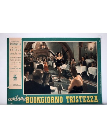 CANTAMI BUONGIORNO TRISTEZZA