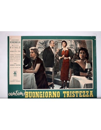 CANTAMI BUONGIORNO TRISTEZZA