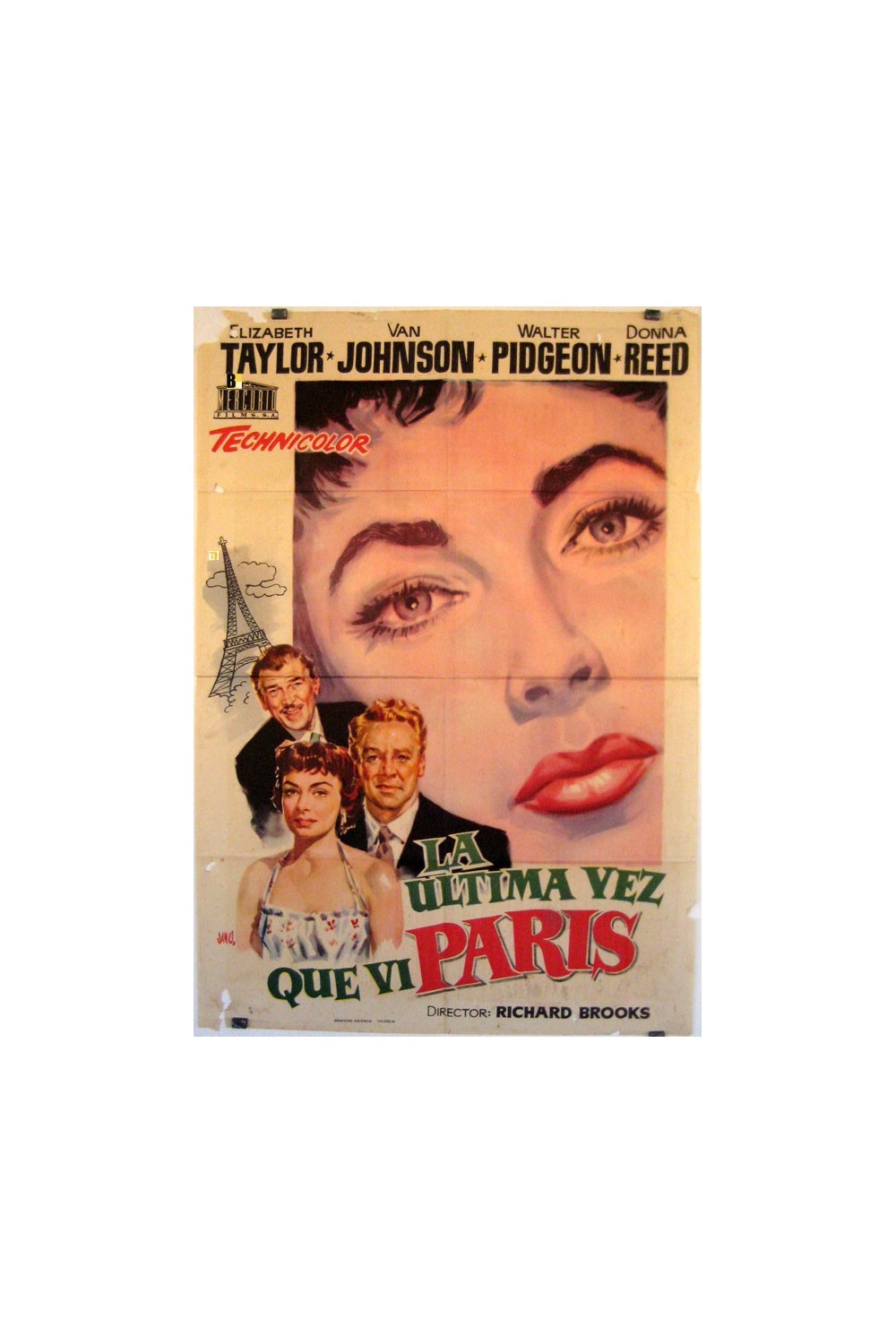 THE LAST TIME I SAW PARIS