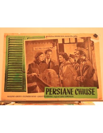 PERSIANE CHIUSE