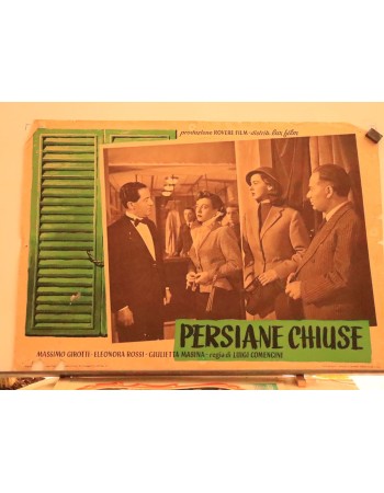 PERSIANE CHIUSE