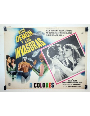 BLUE DEMON Y LAS INVASORAS