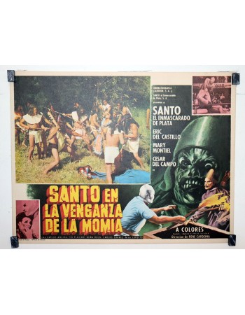 SANTO EN LA VENGANZA DE LA MOMIA