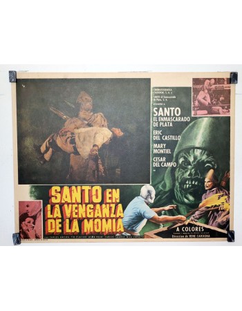 SANTO EN LA VENGANZA DE LA MOMIA