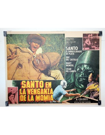 SANTO EN LA VENGANZA DE LA MOMIA
