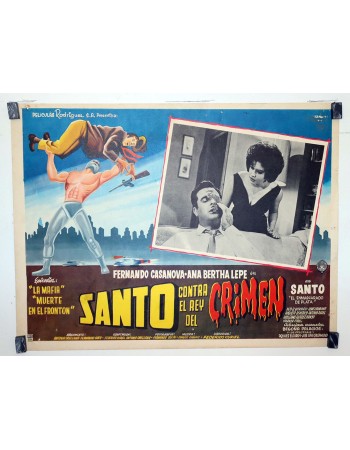 SANTO CONTRA EL REY DEL CRIMEN