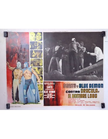 SANTO Y BLUE DEMON CONTRA DRACULA Y EL HOMBRE LOBO