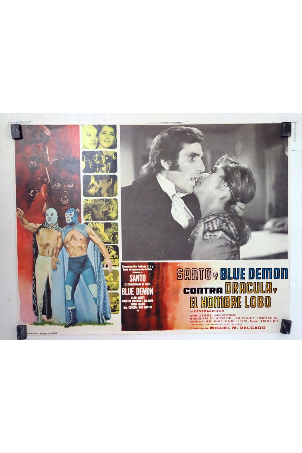 SANTO Y BLUE DEMON CONTRA DRACULA Y EL HOMBRE LOBO