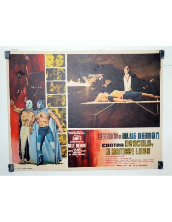 SANTO Y BLUE DEMON CONTRA DRACULA Y EL HOMBRE LOBO