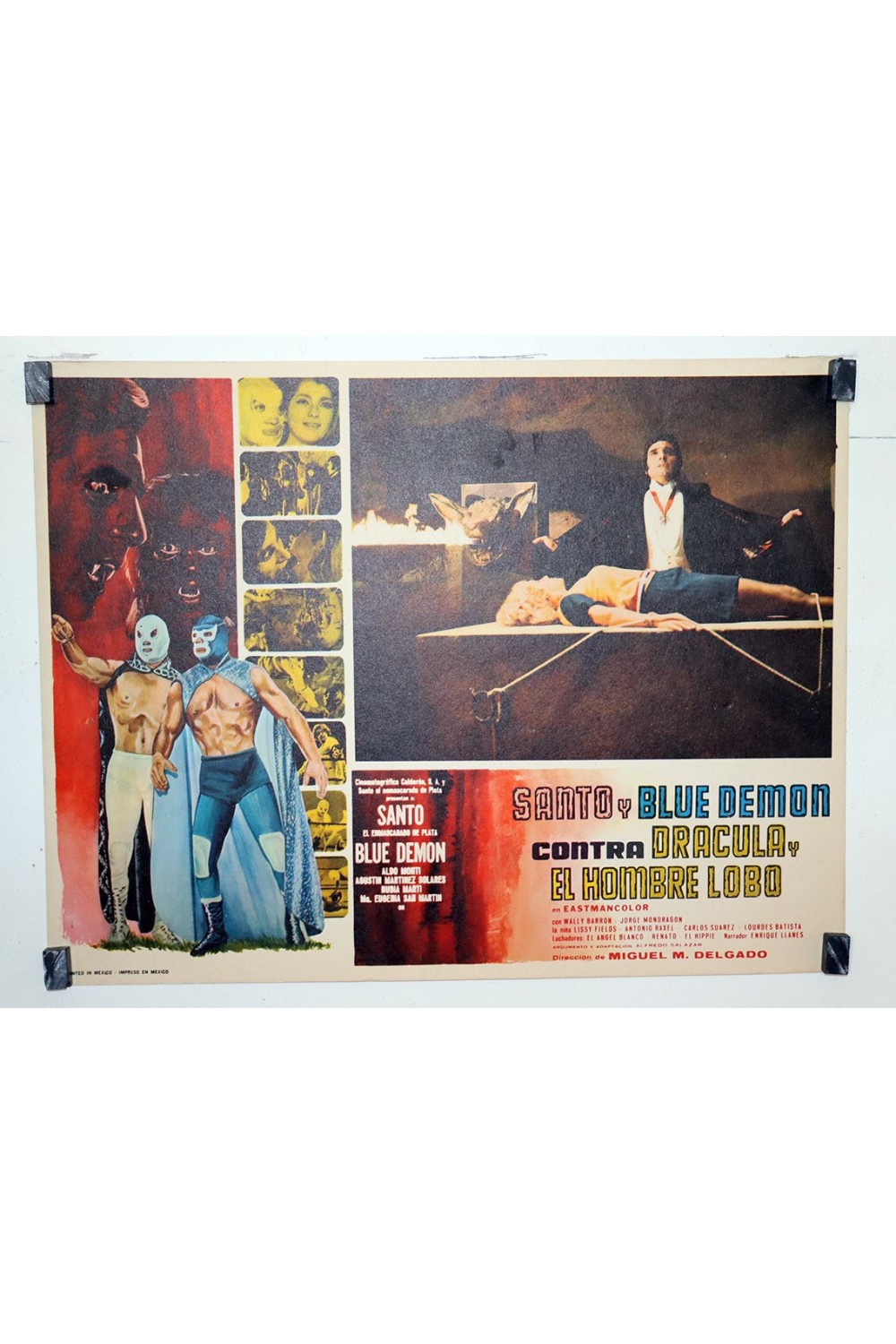 SANTO Y BLUE DEMON CONTRA DRACULA Y EL HOMBRE LOBO
