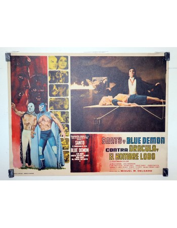 SANTO Y BLUE DEMON CONTRA DRACULA Y EL HOMBRE LOBO
