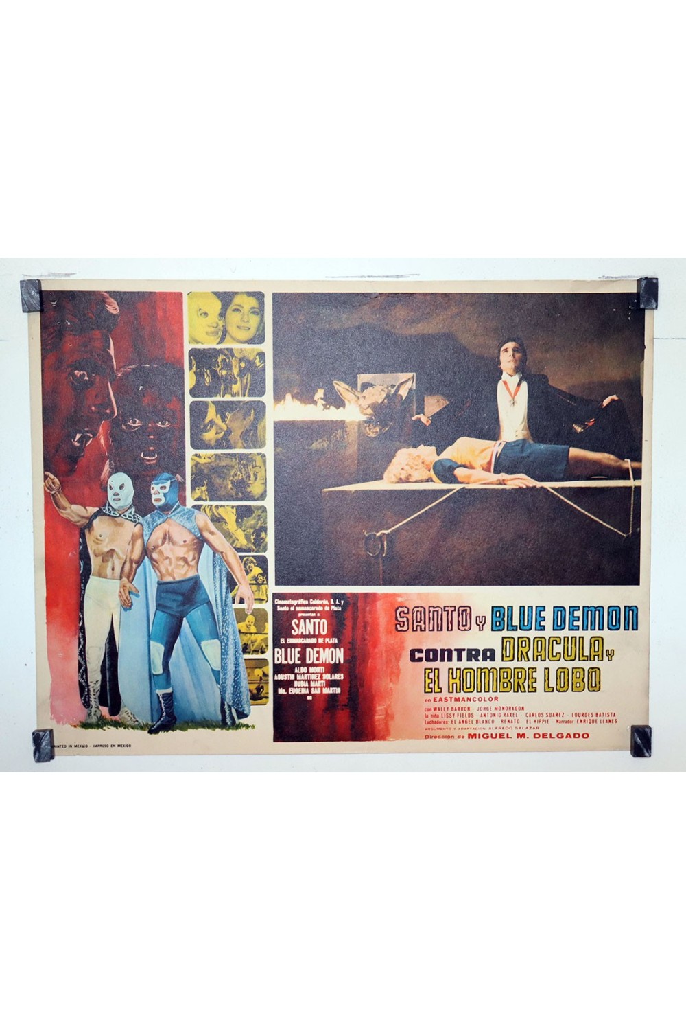 SANTO Y BLUE DEMON CONTRA DRACULA Y EL HOMBRE LOBO