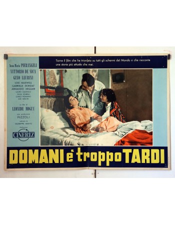 DOMANI E TROPPO TARDI