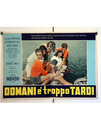 DOMANI E TROPPO TARDI